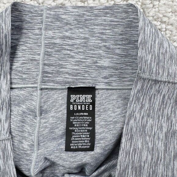 Victoria's Secret PINK Bonded High Waist Mesh Legging Gray Pink - Picture 4 of 11